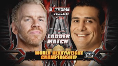 Christian vs. Alberto Del Rio - World Heavyweight Championship - WWE Extreme Rules 2011