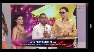 Violeta Isfel Y Raymix En Las Estrellas Bailan En Hoy