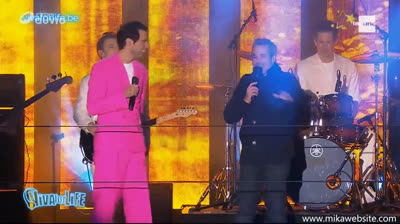 Mika - Viva For Life (RTBF) - Live "Grace Kelly" & Interview